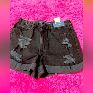 Hollister jean shorts